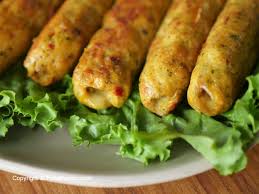 Chicken Cheese Seekh Kabab